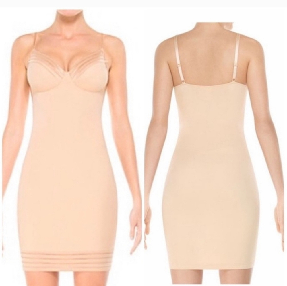Assets Red Hot Lable By SPANX Cream Chemise Slip